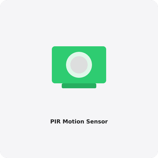 PIR motion sensor module