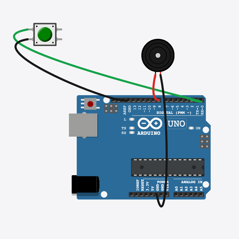 Push Button Buzzer