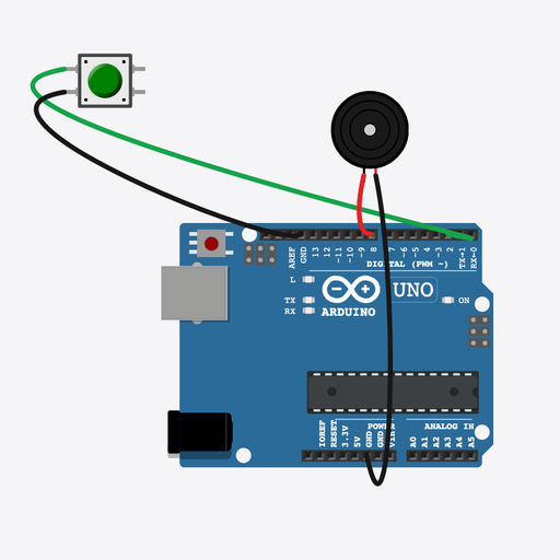 Push Button Buzzer